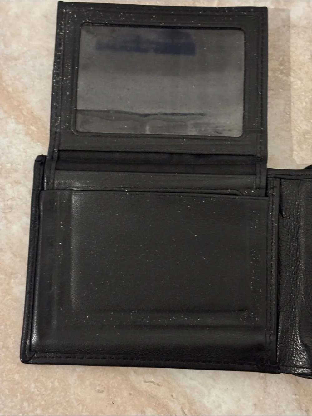 Polo by Ralph Lauren Classic Black Leather Bifold Wallet